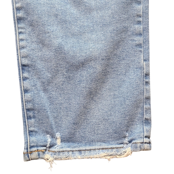 Just Black Denim Relaxed Straight Leg Jeans | Light Wash Baggy Fit Sz 30 - Picture 11 of 15